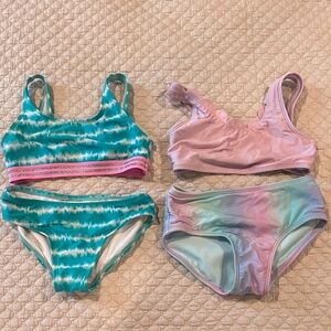 6/7 Swimsuits set of 2
